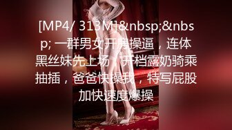 [MP4/ 313M]&nbsp;&nbsp; 一群男女开房操逼，连体黑丝妹先上场，开档露奶骑乘抽插，爸爸快操我，特写屁股加快速度爆操