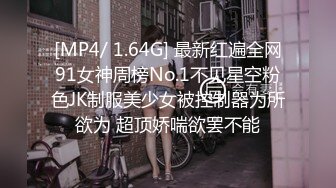 [MP4/ 1.64G] 最新红遍全网91女神周榜No.1不见星空粉色JK制服美少女被控制器为所欲为 超顶娇喘欲罢不能