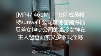 [MP4/ 461M] 前女团成员模特sunwall 公司落地窗前爆插反差女神，公司的高冷女神在主人爸爸面前又多下贱淫荡