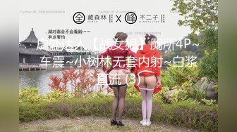 户外达人【战女狼】厕所4P~车震~小树林无套内射~白浆直流 (3)