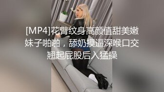 [MP4]花臂纹身高颜值甜美嫩妹子啪啪，舔奶摸逼深喉口交翘起屁股后入猛操