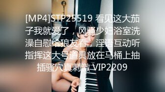 [MP4]STP25519 看见这大茄子我就爱了，风骚少妇浴室洗澡自慰给狼友看，淫语互动听指挥这大号道具放在马桶上抽插骚穴真刺激 VIP2209