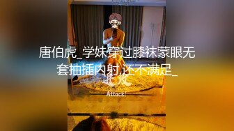 唐伯虎_学妹穿过膝袜蒙眼无套抽插内射,还不满足_